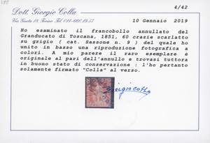 1851/52 - Prima emissione, serie ... 