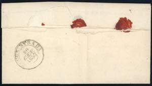 1857 - 2 crazie verde azzurro su ... 