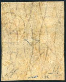 1860 - 1 cent. bruno lilla (17b), ... 