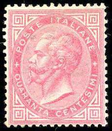 1863 - 40 cent. De La Rue, ... 
