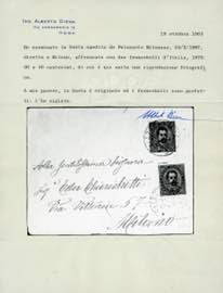1887 - 30 cent. e 10 cent. Umberto ... 