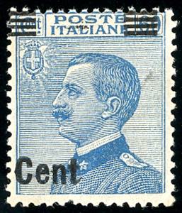 1924 - 25 cent. su 60 cent., soprastampa del ... 