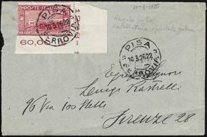 1926 - 60 cent. San Francesco, dentellatura ... 