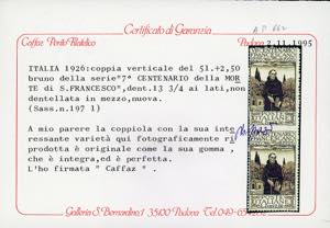 1926 - 5 + 2,50 lire San ... 