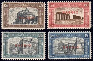 1926 - Milizia I, soprastampati saggio ... 