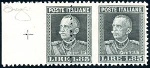 1927 - 1,85 lire Parmeggiani, coppia ... 
