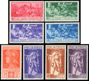 1930 - Ferrucci, serie completa (276/280+A), ... 