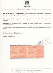 1926 - 50 cent. rosso, ... 