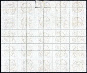 1893 - 10 lire azzurro e carminio ... 