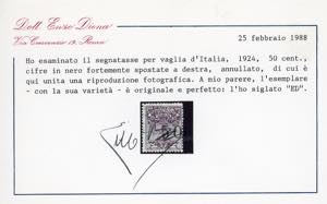 1924 - 20 cent., 40 cent., 50 ... 