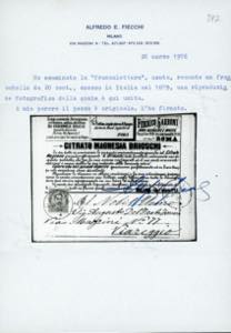 1891 - 20 cent. Umberto I, non ... 