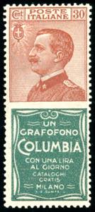 1924 - 30 cent. Columbia (9), buona ... 