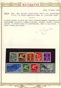 1944 - Soprastampati G.N.R., ... 