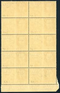 1943 - 30 cent. Marina, blocco di ... 