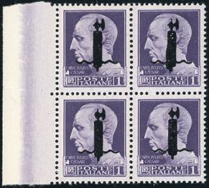 1944 - 1 lira violetto Imperiale, ... 