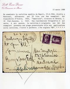 1946 - 10 lire Imperiale, tiratura ... 