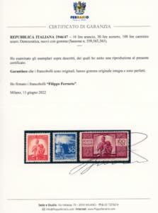 1945/48 - Democratica, serie ... 