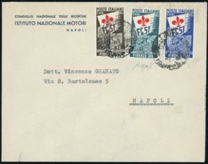 1951 - Ginnici, serie completa (661/663), ... 