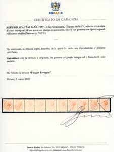 1957 - 6 lire Siracusana, ... 