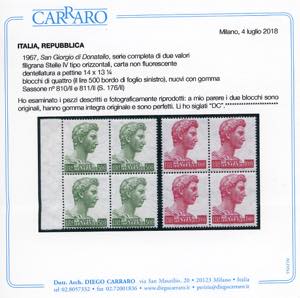 1967 - San Giorgio, serie completa ... 