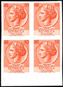 1968 - 10 lire Siracusana stelle, ... 