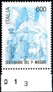 1990 - 600 lire I maggio (1933), con la sola ... 