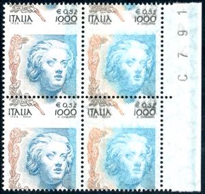 1999 - 1.000 lire/0,52 € Donne nellarte ... 