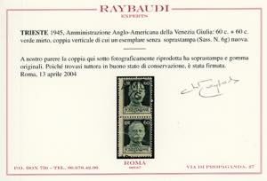 1945 - 60 cent. Imperiale, coppia ... 