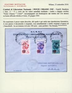 PONTE CHIASSO 1945 - Lemissione ... 