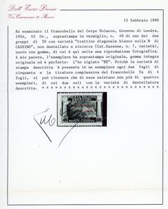 GOV. POLACCO DI LONDRA 1954 - 45 ... 