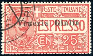 VENEZIA GIULIA ESPRESSI 1919 - 25 cent., ... 