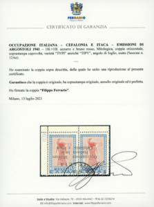 EMISSIONI DI ARGOSTOLI 1941 - 10 ... 