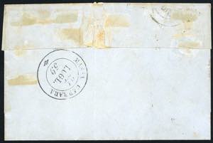 1859 - 20 cent. azzurro scuro ... 