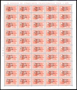 OCCUPAZIONE TEDESCA ZARA ESPRESSI ... 