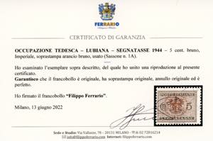 OCCUPAZIONE TEDESCA LUBIANA ... 