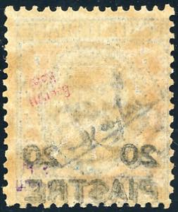 COSTANTINOPOLI 1908 - 20 piastre ... 