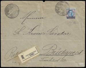 COSTANTINOPOLI 1910 - 20 piastre su 5 lire ... 