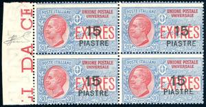 COSTANTINOPOLI ESPRESSI 1922 - 15 pi. su 30 ... 