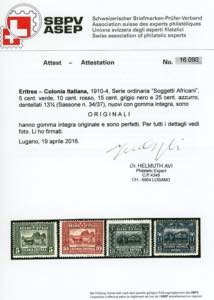 1910/14 - Soggetti africani, serie ... 