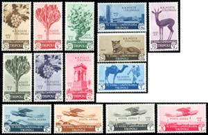 1932 - VI Fiera di Tripoli, serie completa ... 