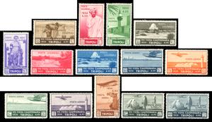 1934 - VIII Fiera di Tripoli, serie completa ... 