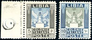 1937 - 5 lire e 10 lire Pittorica, dent. 11 ... 