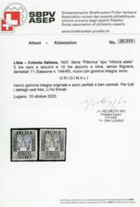 1937 - 5 lire e 10 lire Pittorica, ... 