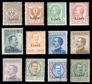 1912/15 - Prima emissione, soprastampati ... 