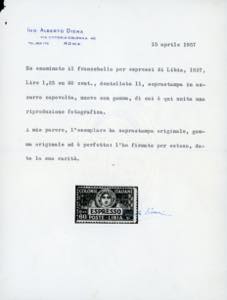 ESPRESSI 1927 - 1,25 lire su 60 ... 