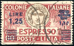 ESPRESSI 1936 - 1,25 lire su 60 cent., dent. ... 