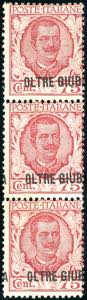 1926 - 75 cent. Floreale, soprastampa ... 