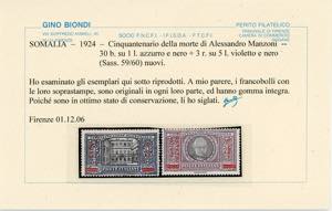 1924 - Manzoni, serie completa ... 