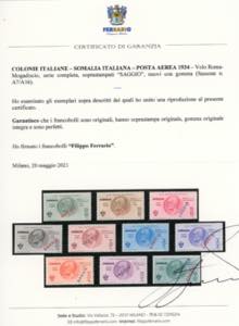 POSTA AEREA 1934 - Volo ... 