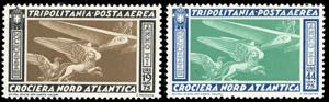 POSTA AEREA 1933 - Crociera Balbo, serie ... 